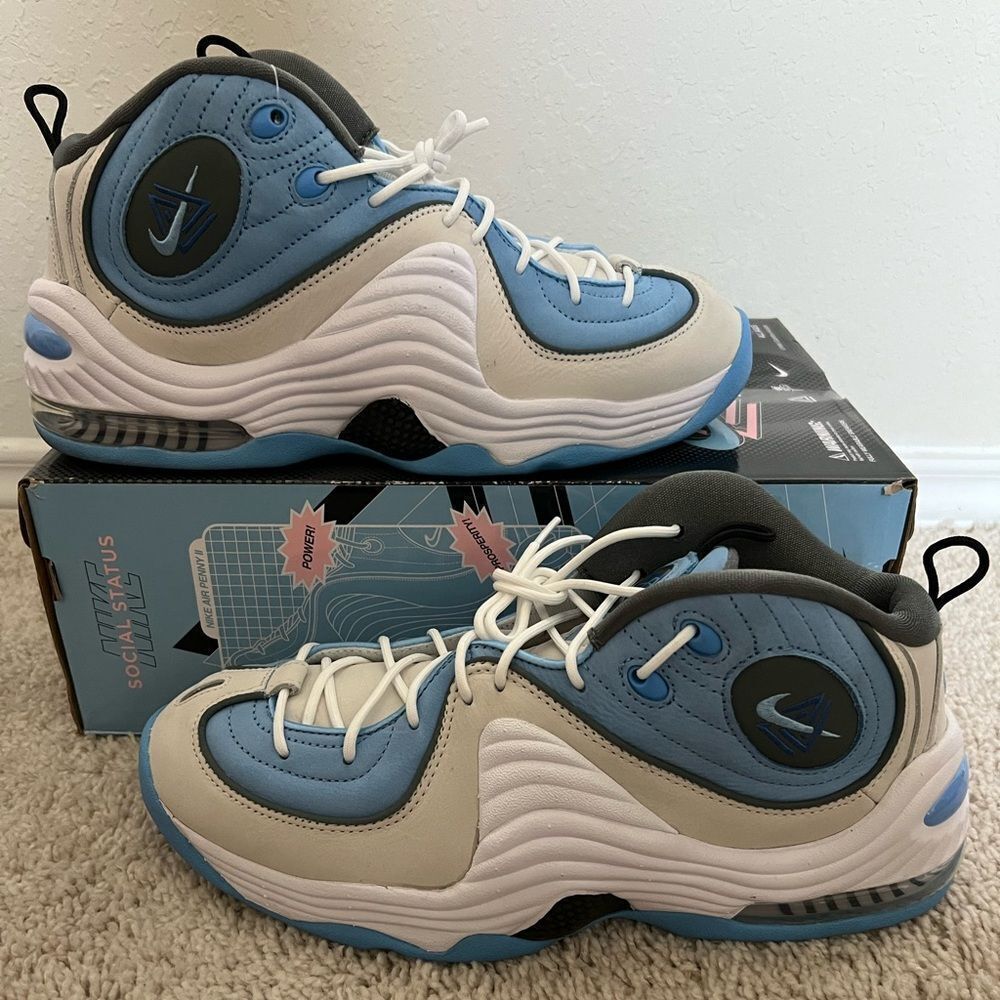 Nike Air Penny 2 Men's Sneakers University Blue
